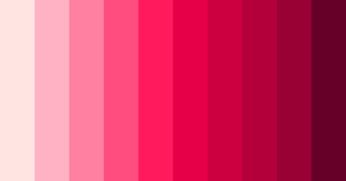 Download pink reverie color palette PNG image (landscape)