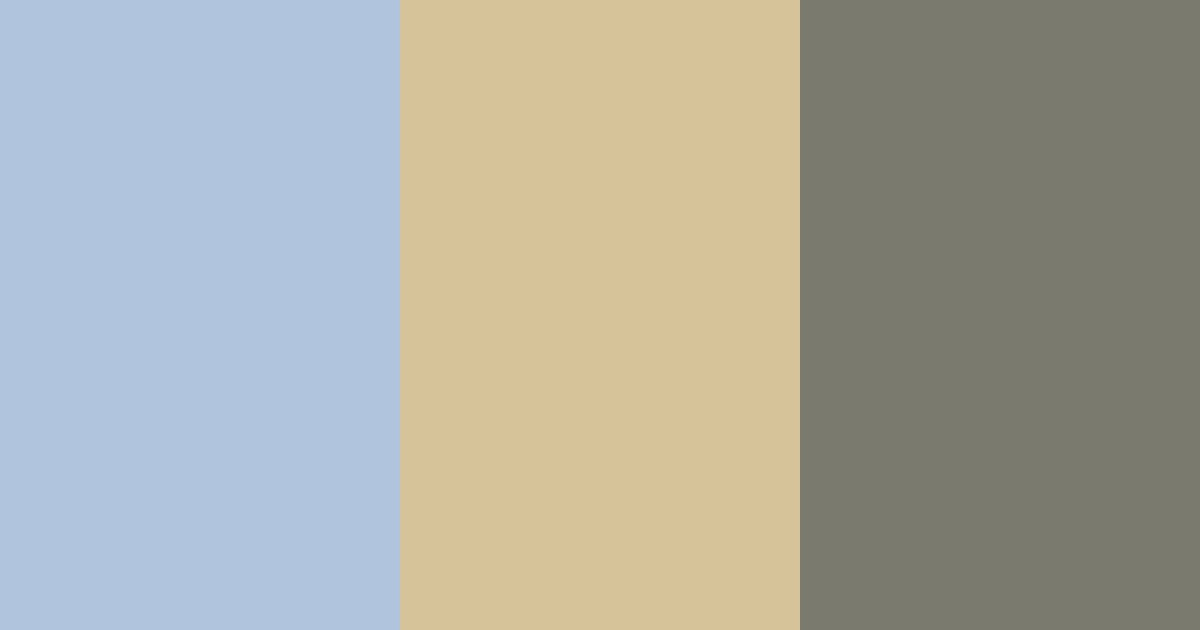 Download smoky blue color palette PNG image (landscape)
