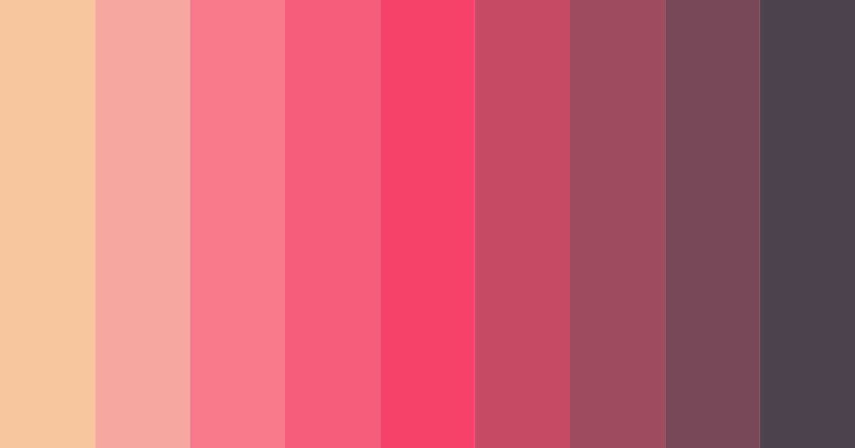 Download blushing testimony color palette PNG image (landscape)