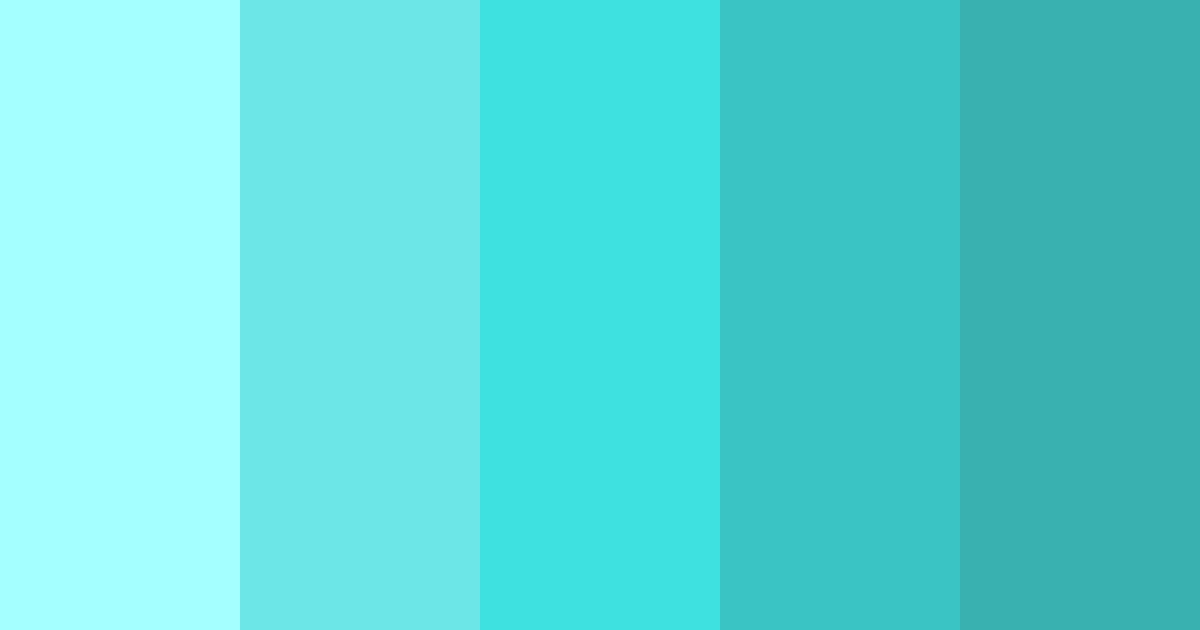 Download aquatic serenity color palette PNG image (landscape)
