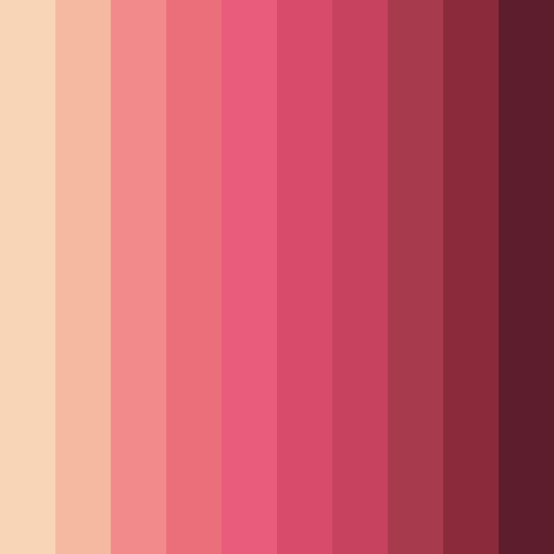 Download pink sunset sparkles color palette PNG image (square)