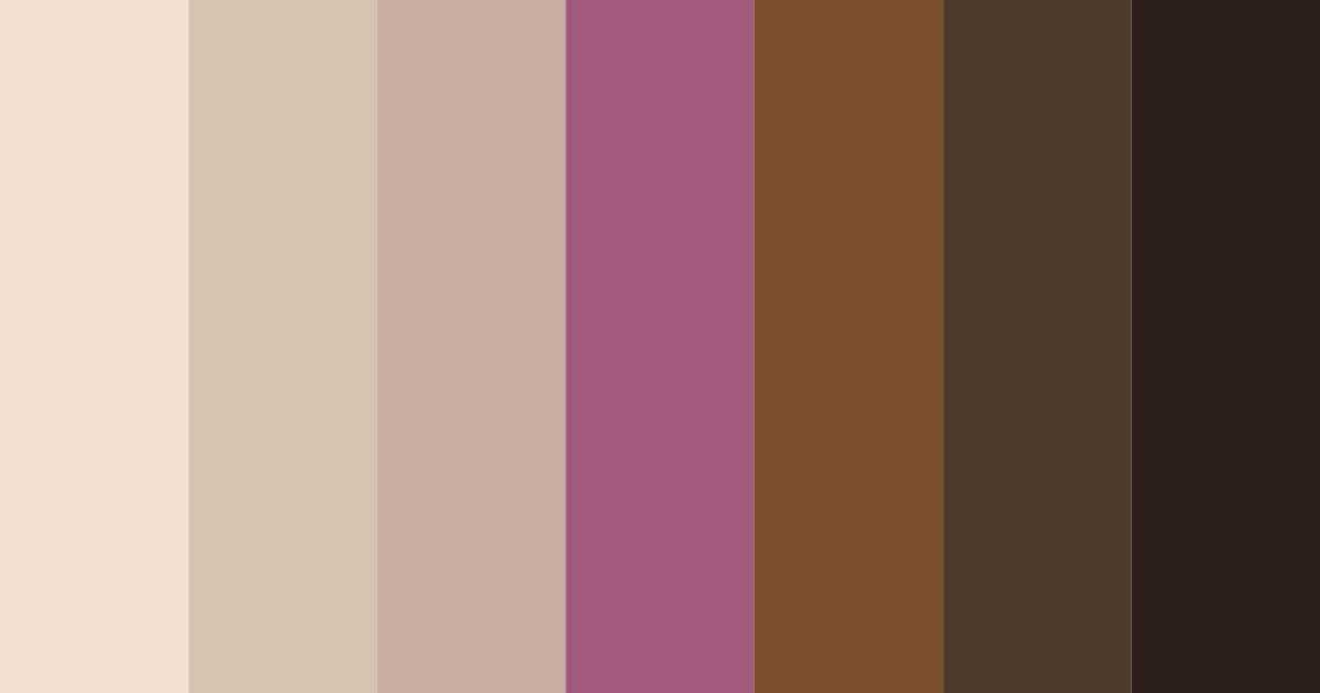 Download rustic reverie color palette PNG image (landscape)