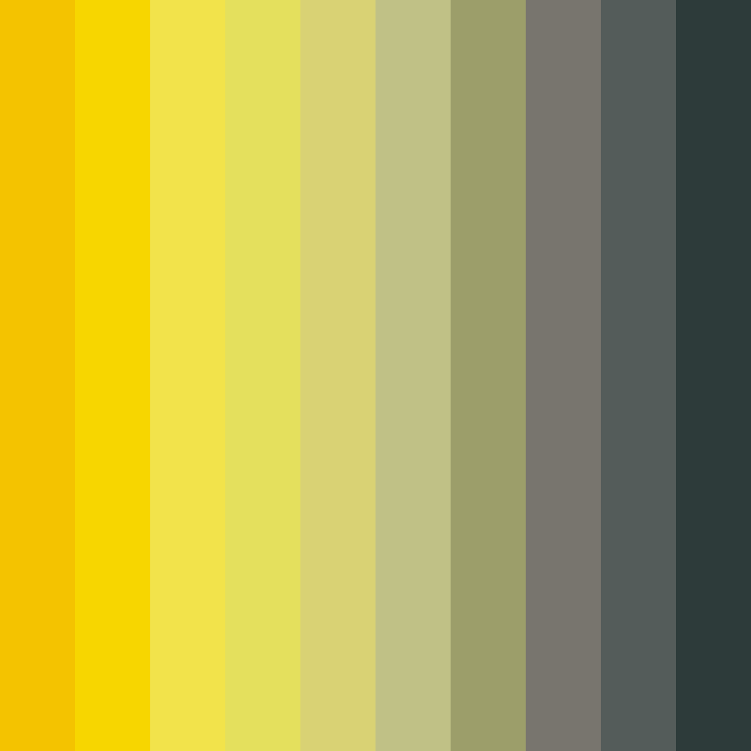 Download golden meadow serenity color palette PNG image (square)
