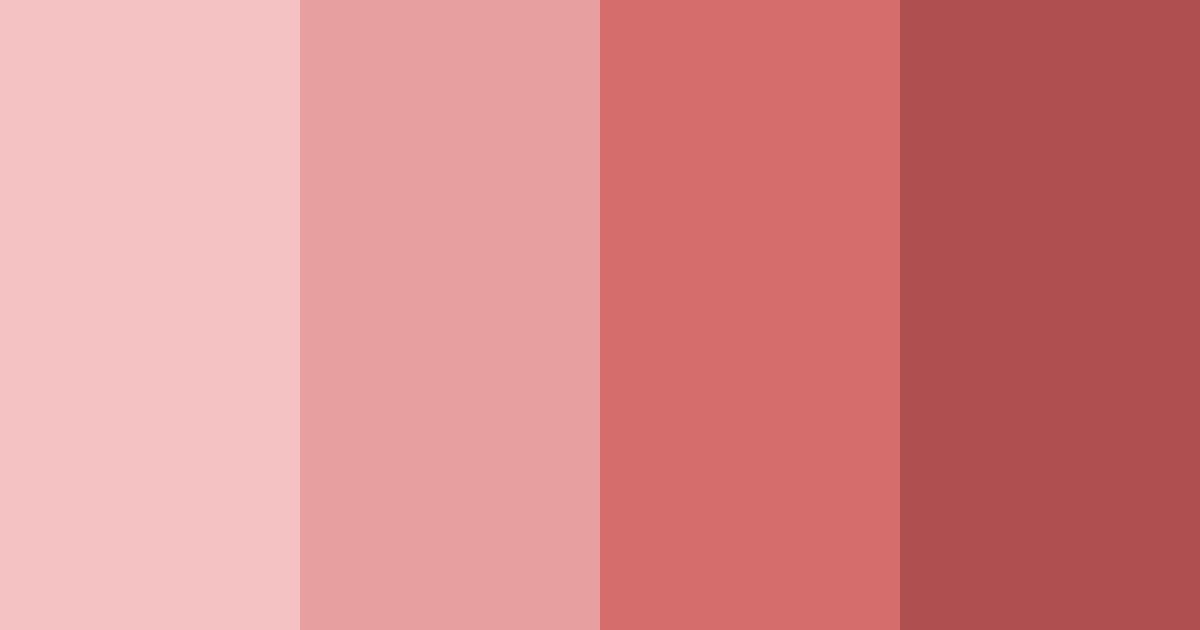 Download pink rose color palette PNG image (landscape)