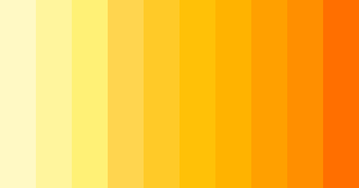 Download sunny serenade color palette PNG image (landscape)