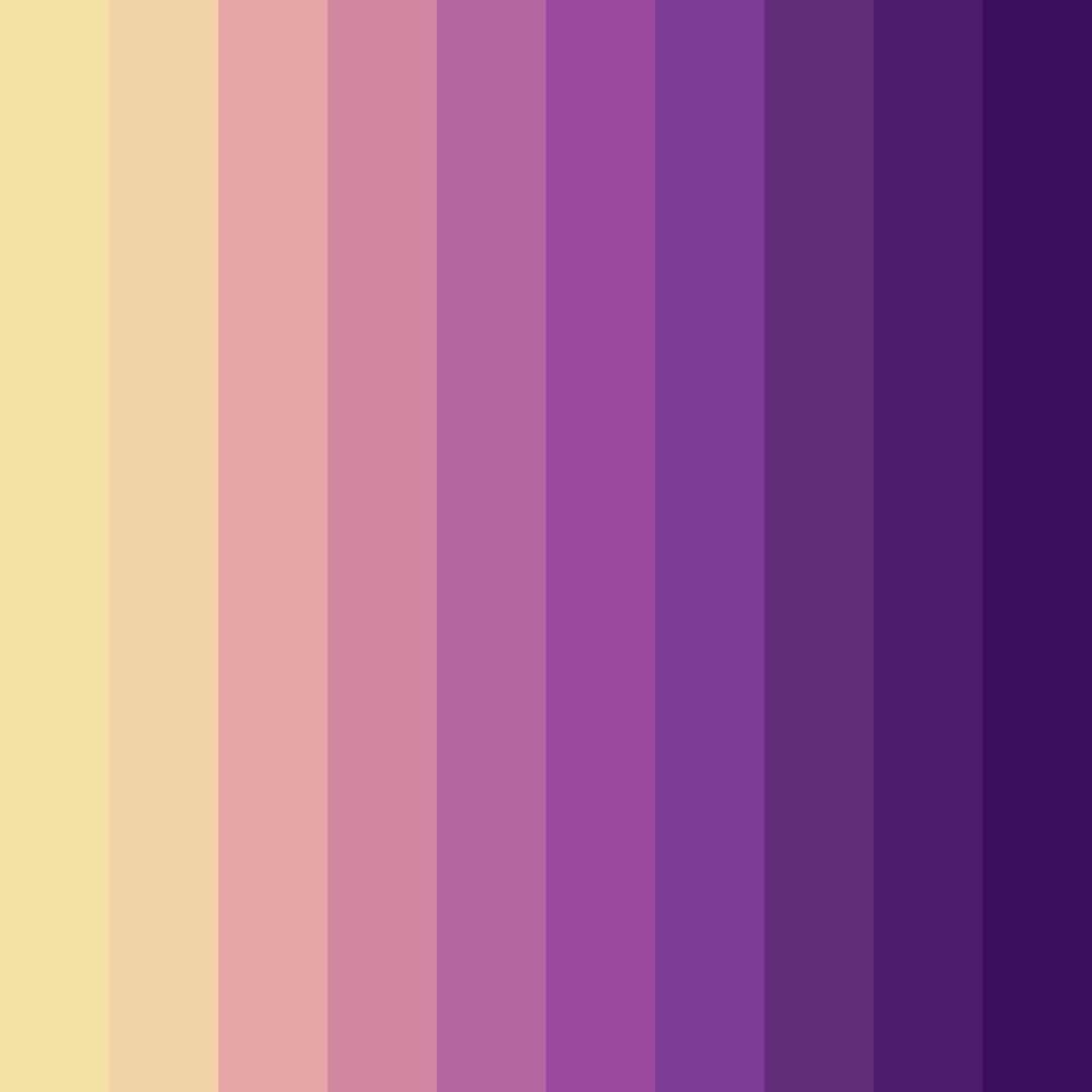 Download mystical mauve dreams color palette PNG image (square)