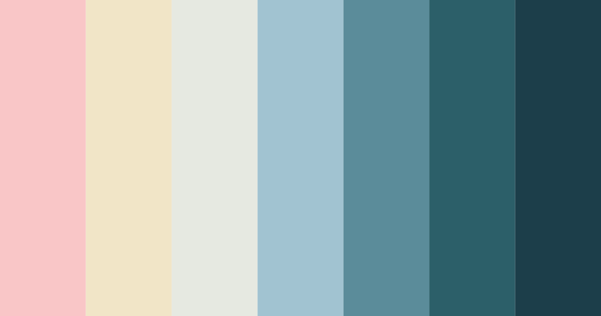 Download serene coastal breeze color palette PNG image (landscape)