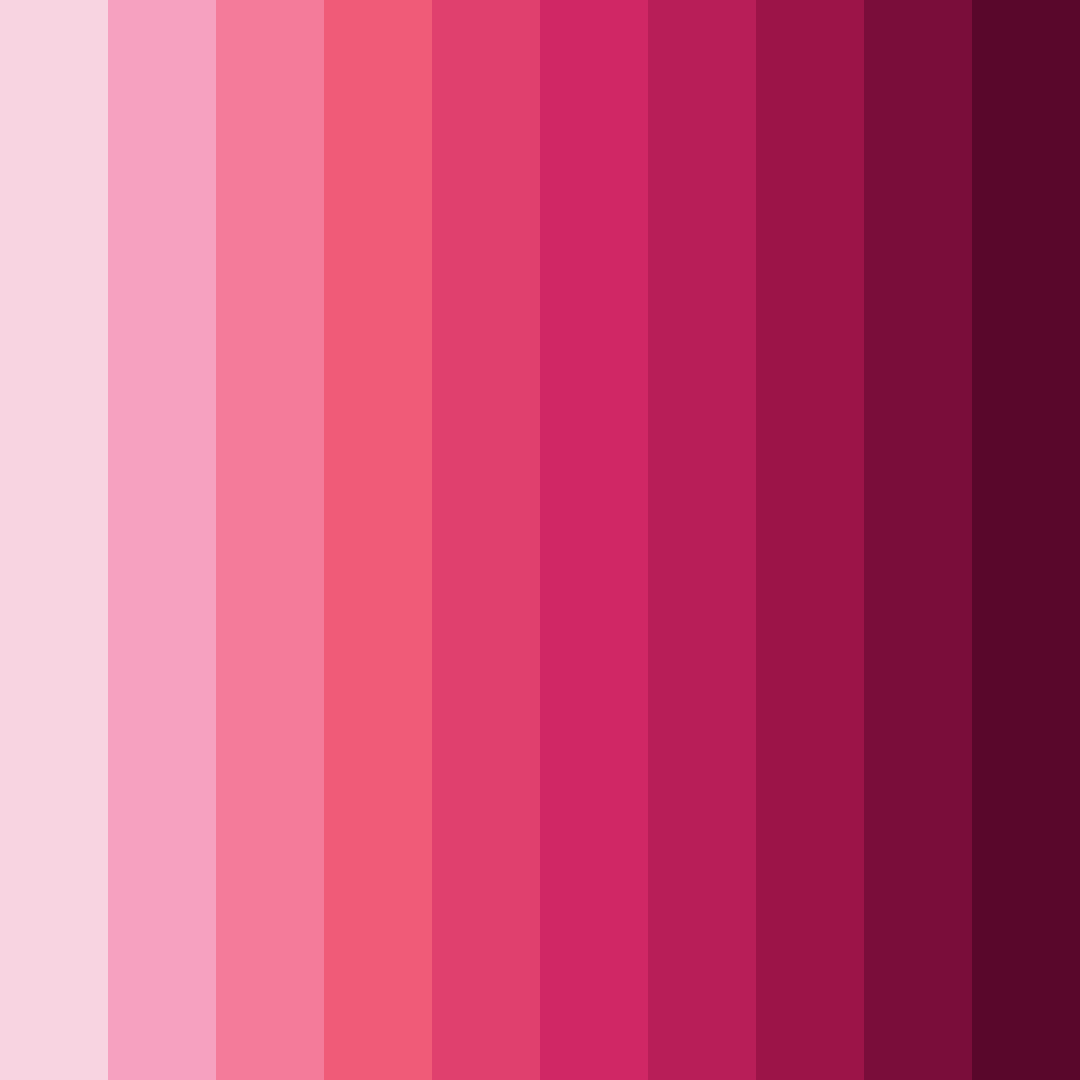 Download blushing bloom color palette PNG image (square)