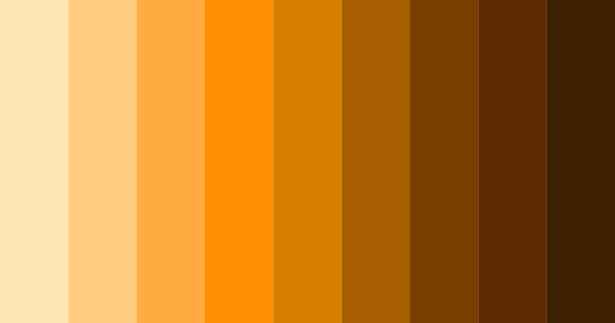 Download brown sunset color palette PNG image (landscape)
