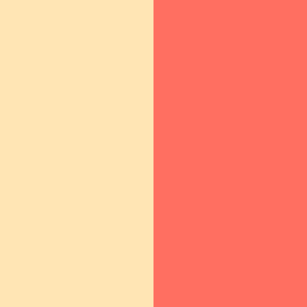 Download peachy dreamscape color palette PNG image (square)