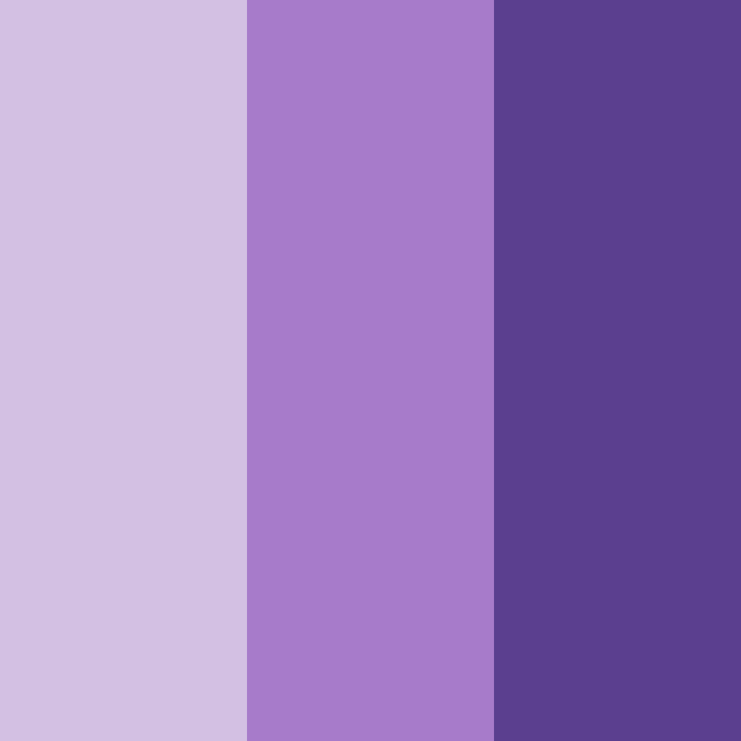 Download whispering lavender color palette PNG image (square)