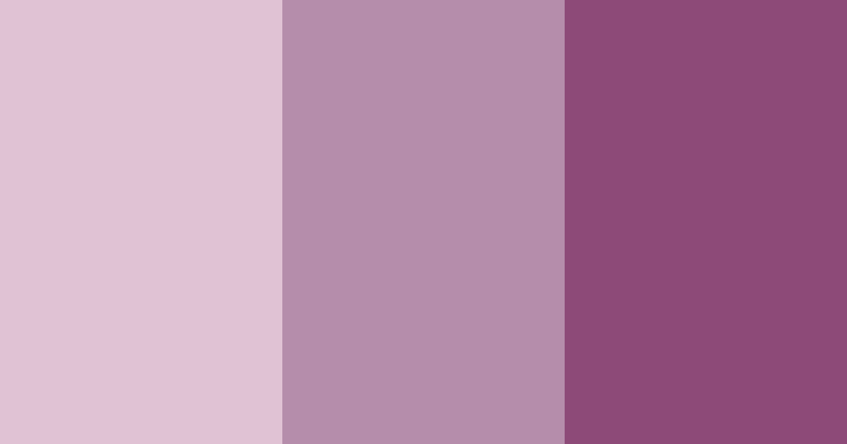 Download whispering mauve dreams color palette PNG image (landscape)