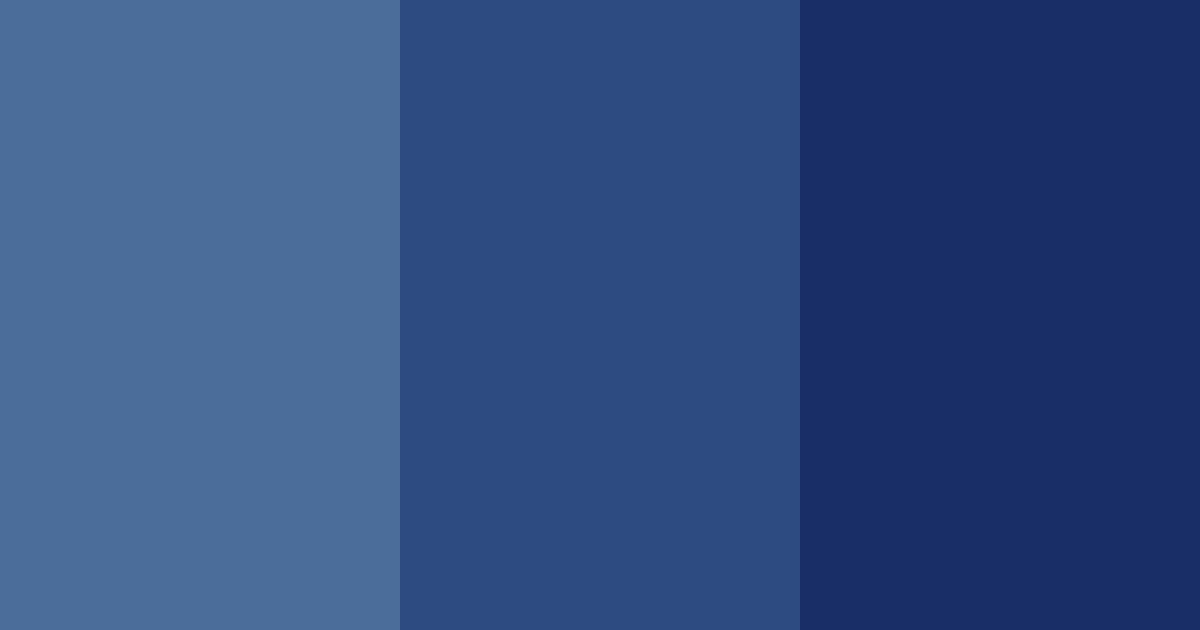 Download dark blue color palette PNG image (landscape)