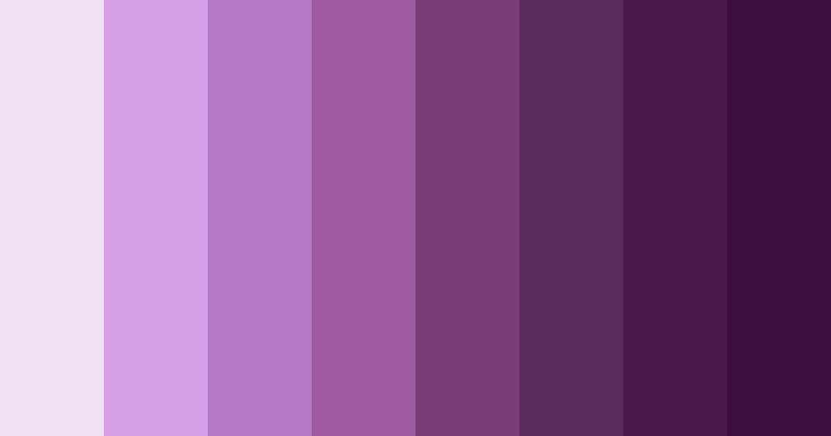 Download violet sunset color palette PNG image (landscape)
