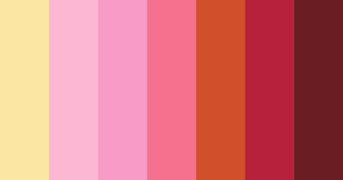 Download gold pink dream color palette PNG image (landscape)