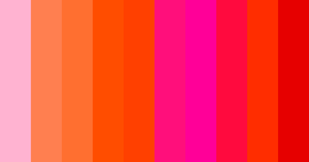 Download electric sunset color palette PNG image (landscape)