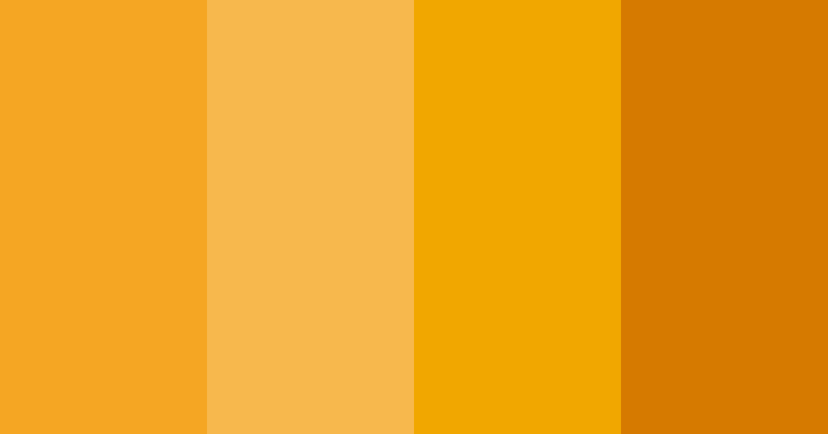 Download citrus sunset color palette PNG image (landscape)