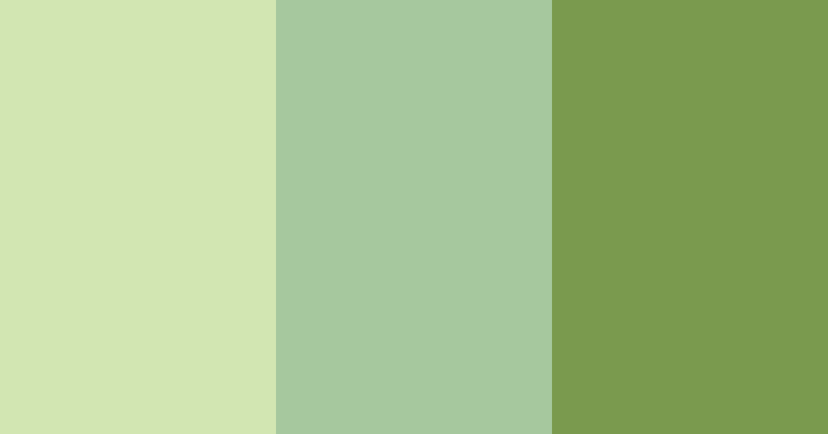 Download lush verdant dawn color palette PNG image (landscape)