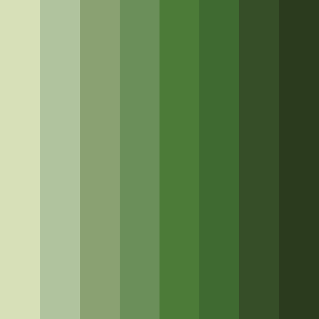 Download olive executive harmony color palette PNG image (square)