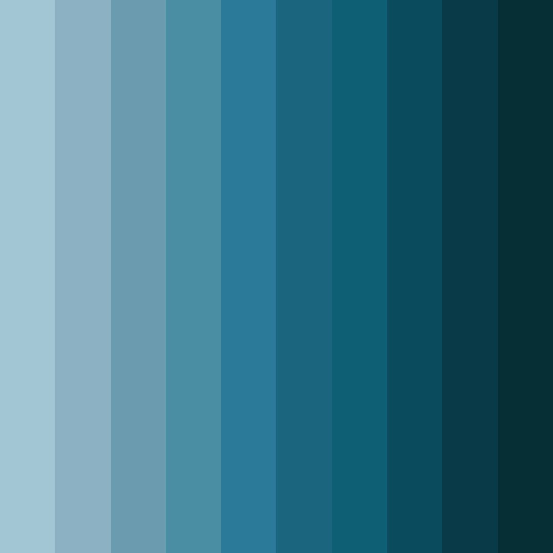 Download nordic waters color palette PNG image (square)