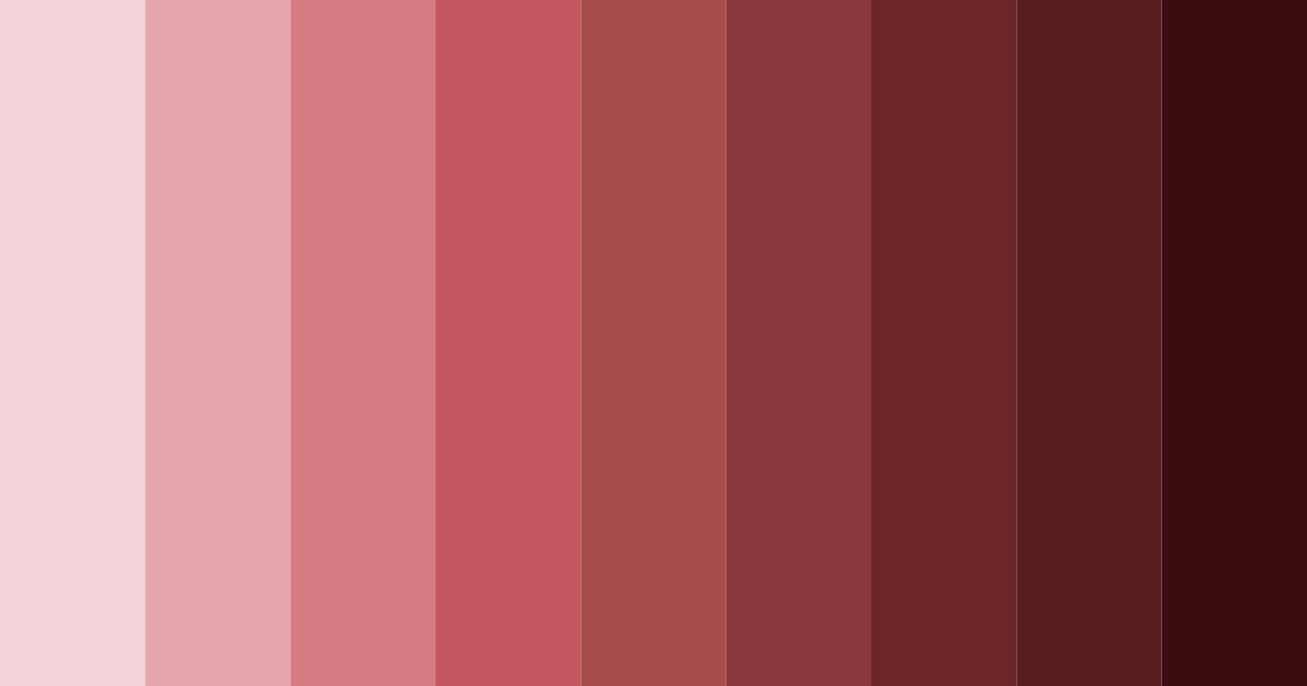 Download dark maroon color palette PNG image (landscape)