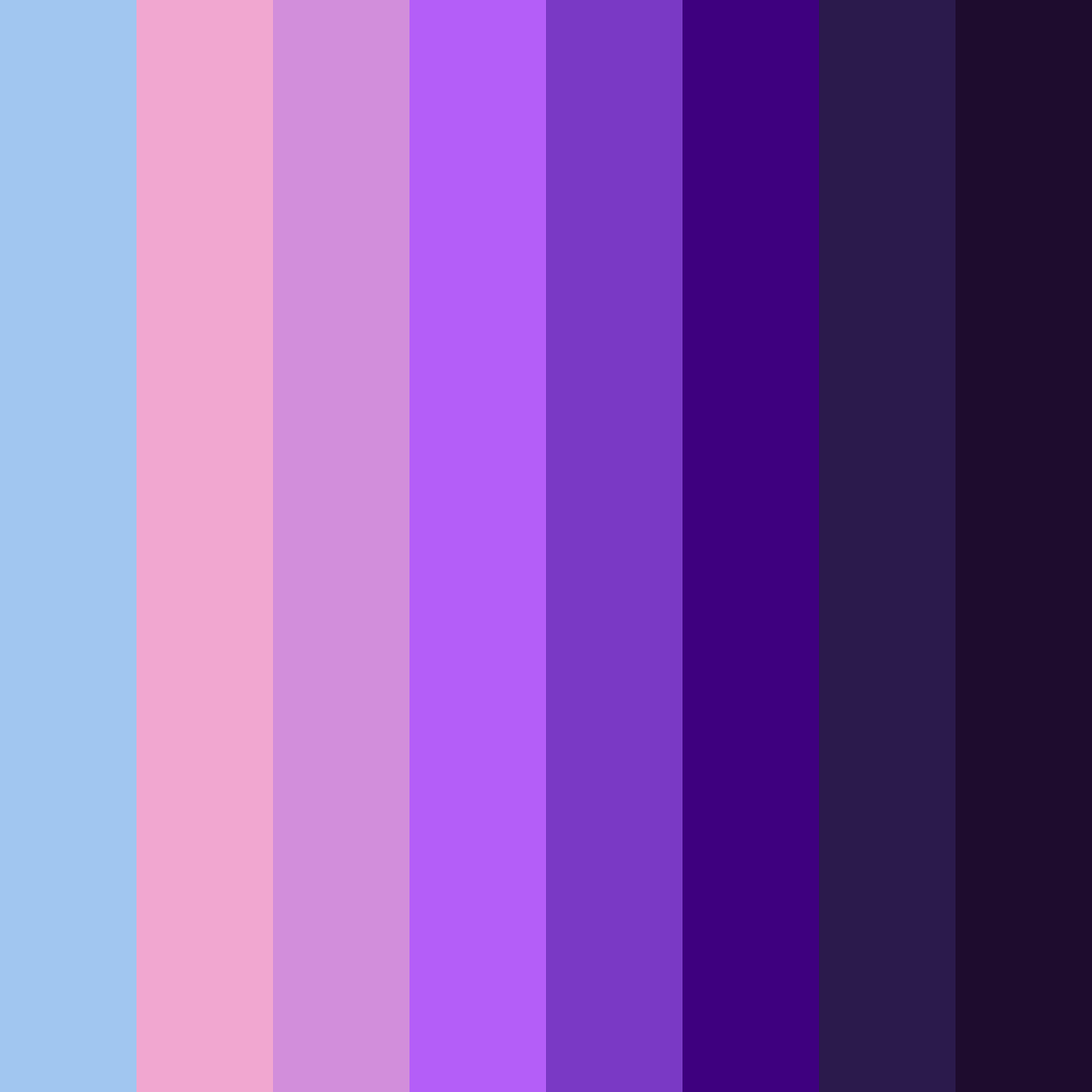 Download electric dreamscape color palette PNG image (square)