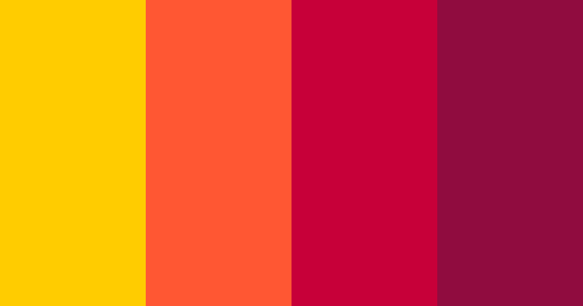Download vibrant red lava color palette PNG image (landscape)