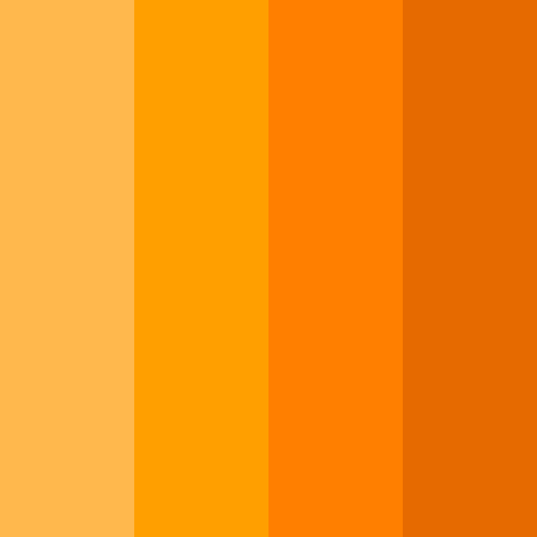 Download sunset glow color palette PNG image (square)