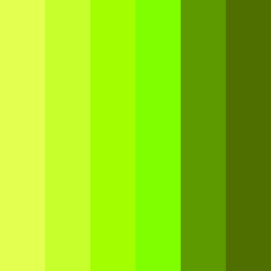 Download bright green color palette PNG image (square)