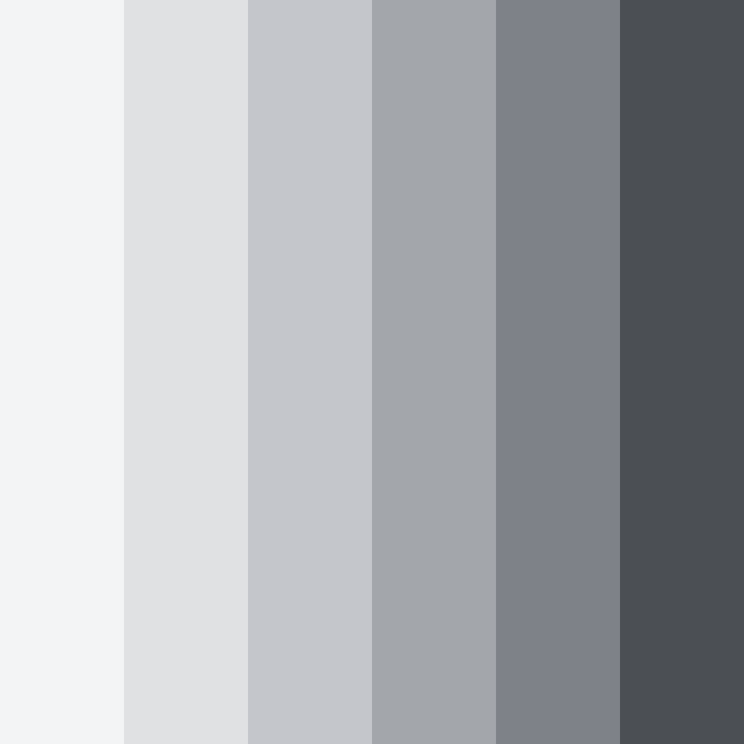 Download misty monochrome color palette PNG image (square)