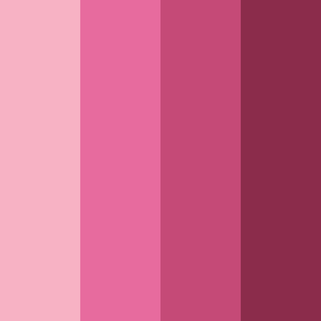 Download blushing twilight color palette PNG image (square)