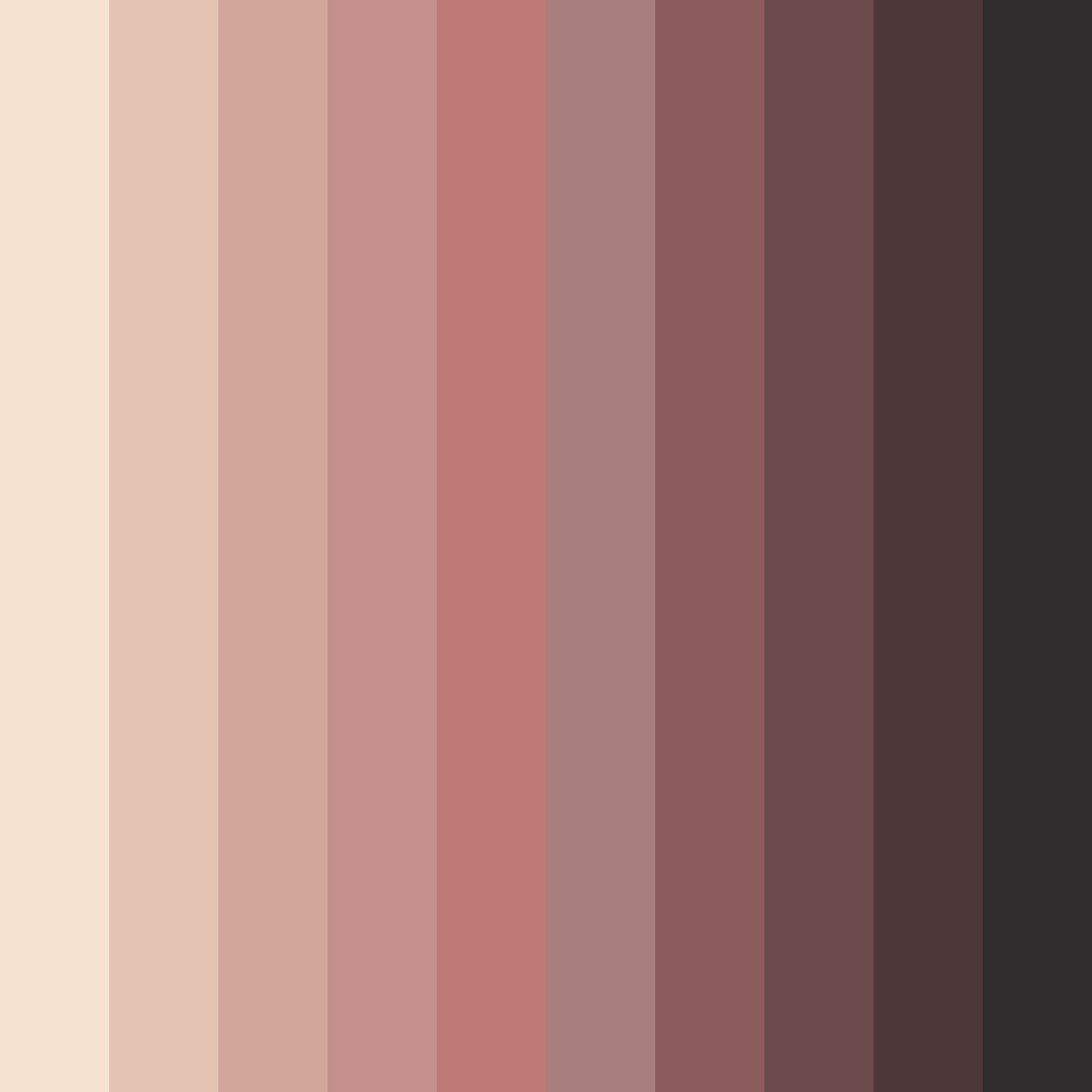Download dusty rosewood color palette PNG image (square)