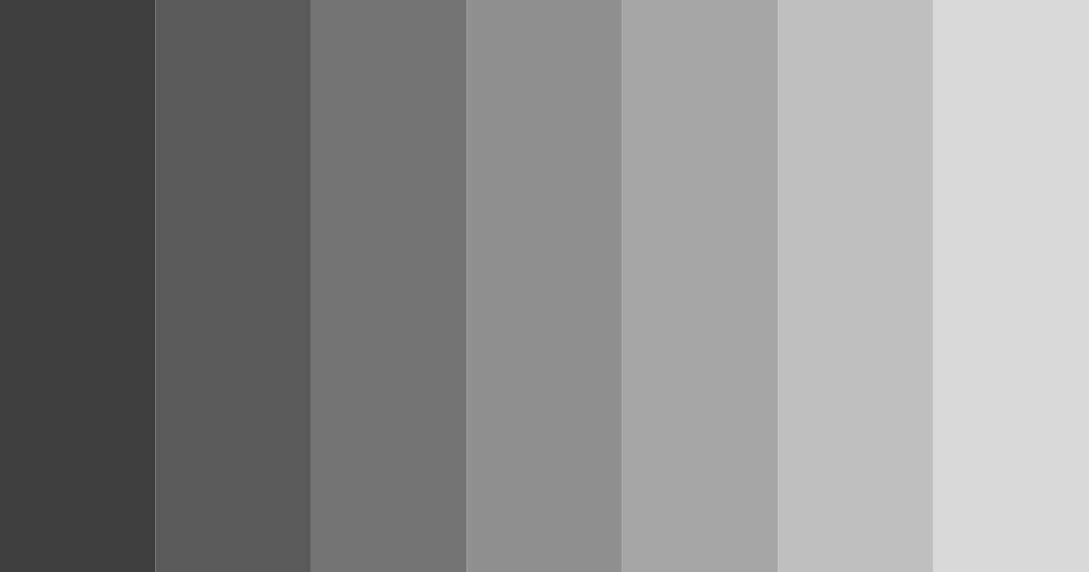 Download dark gray color palette PNG image (landscape)