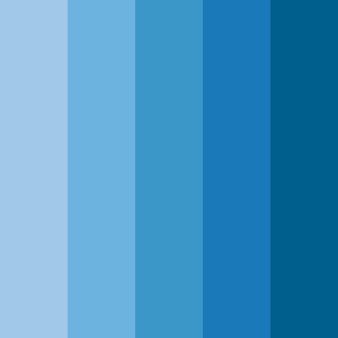 Download azure symphony color palette PNG image (square)
