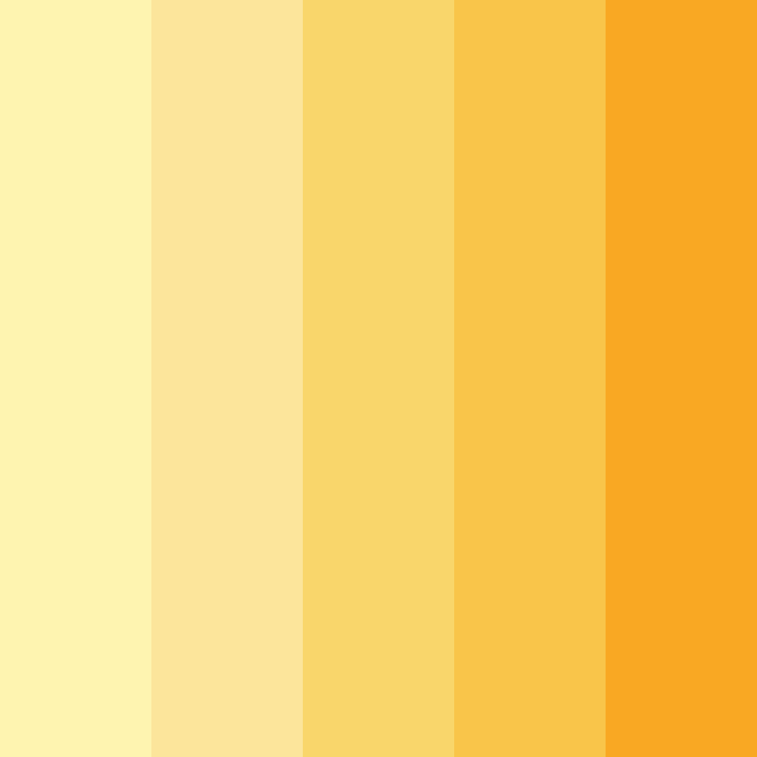 Download lemon meringue dream color palette PNG image (square)