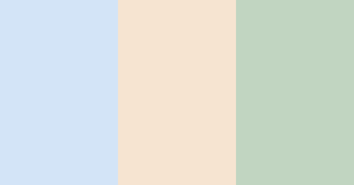 Download soft blue green color palette PNG image (landscape)