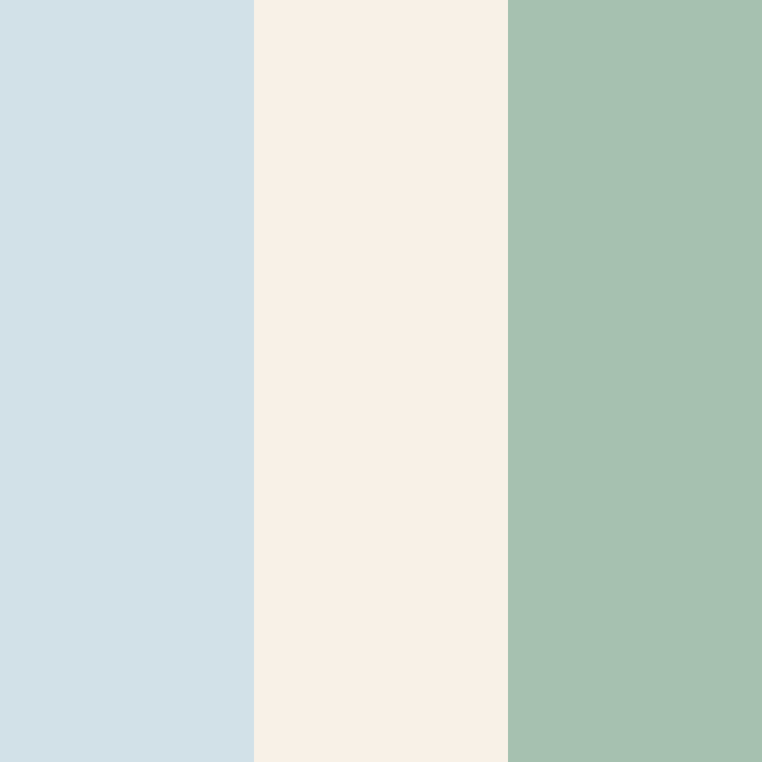 Download soft blue green color palette PNG image (square)
