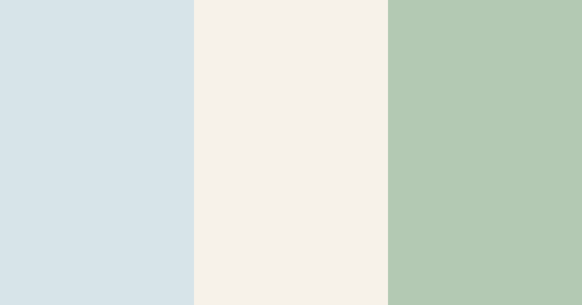 Download soft blue green color palette PNG image (landscape)