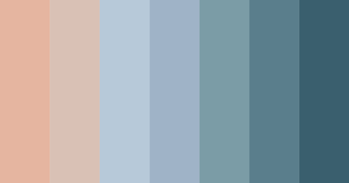 Download desert serenity color palette PNG image (landscape)