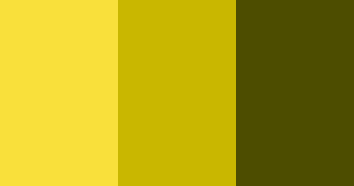 Download yellow and black harmony color palette PNG image (landscape)