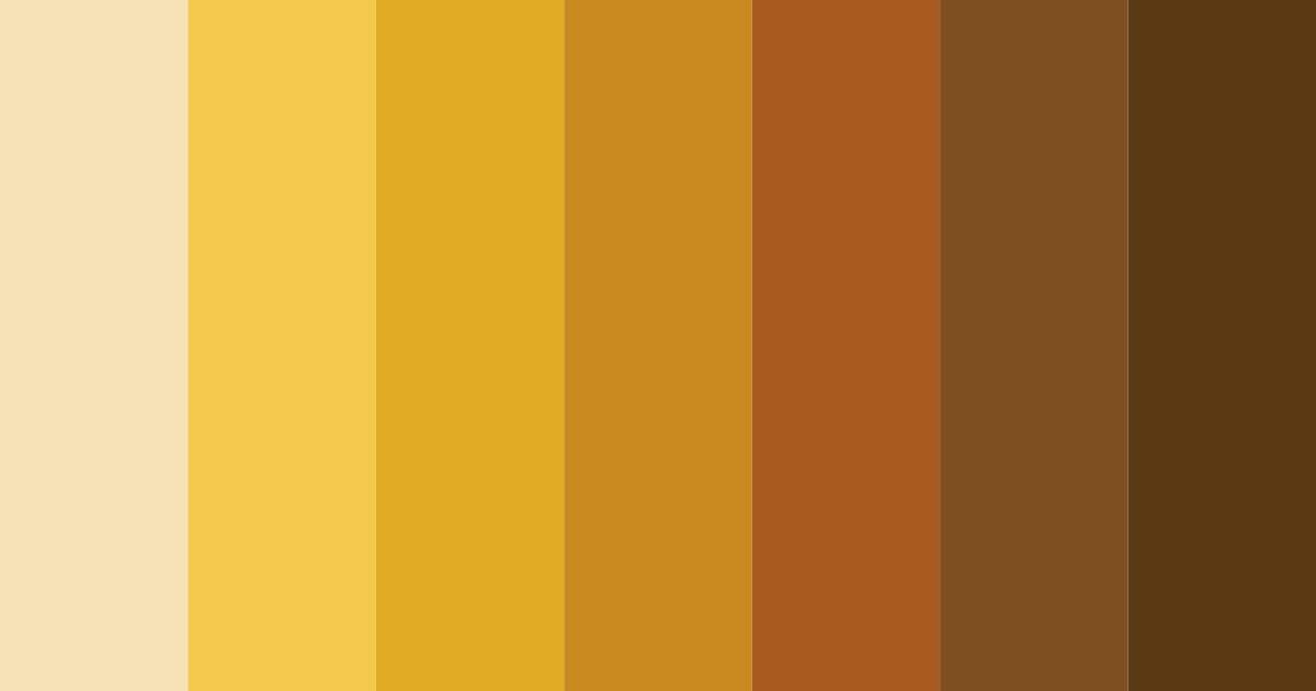 Download golden harvest sunset color palette PNG image (landscape)