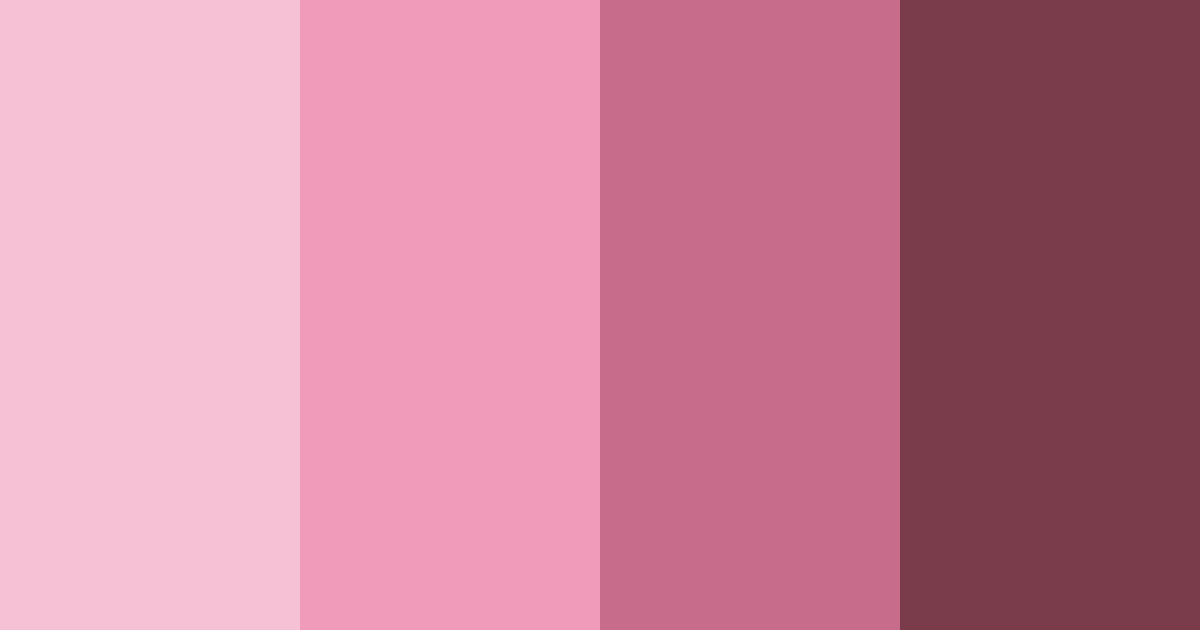 Download blushing vines color palette PNG image (landscape)