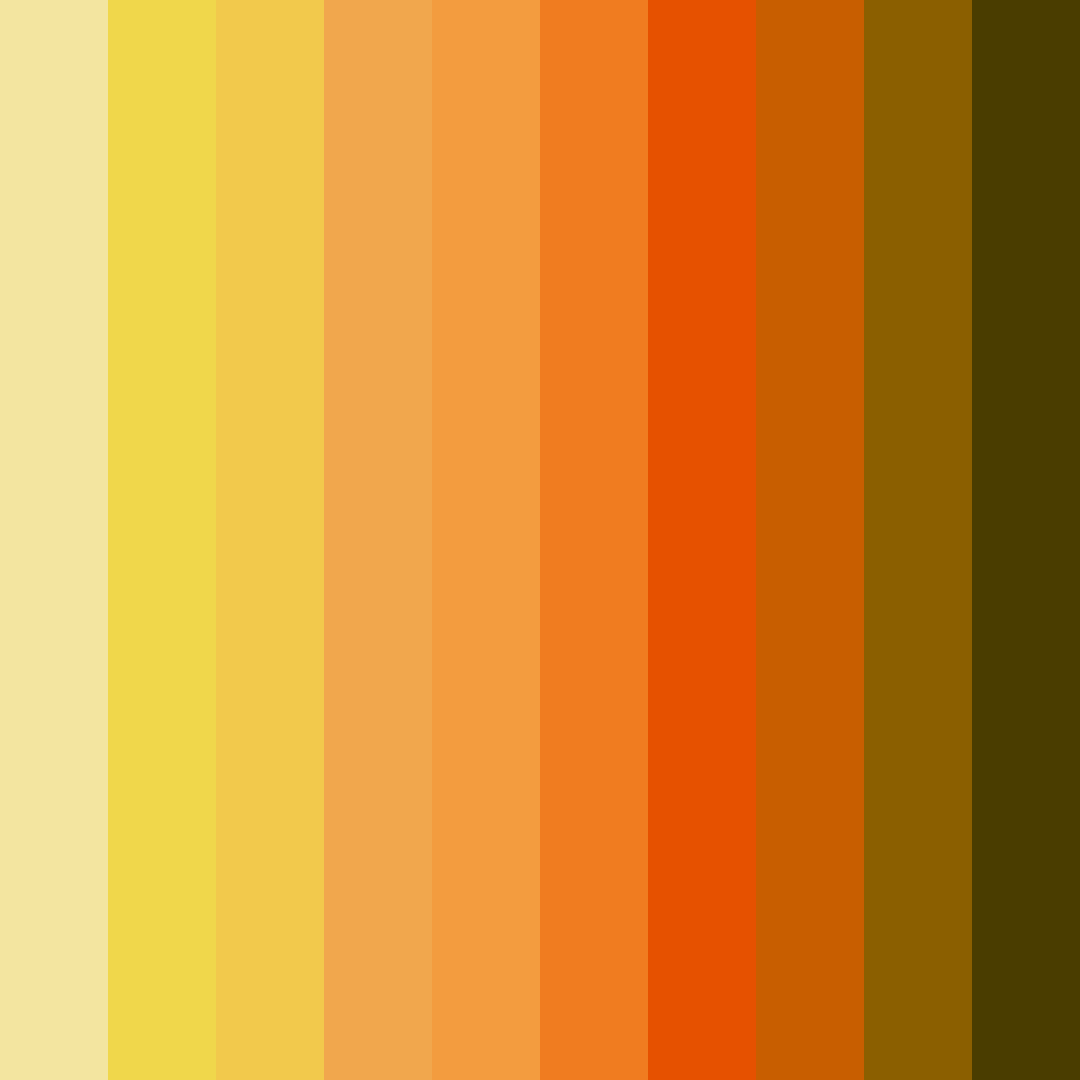 Download yellow blue color palette PNG image (square)