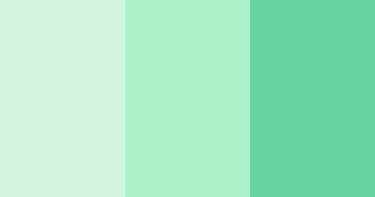 Download minty oasis color palette PNG image (landscape)