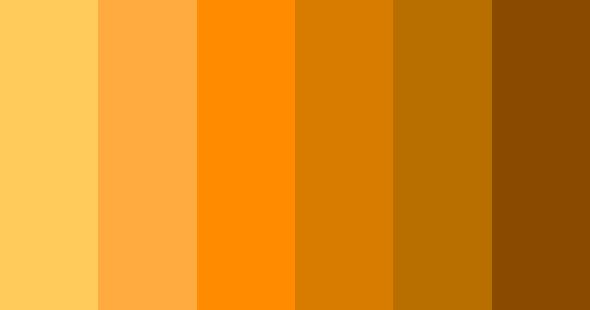 Download amber sunrise color palette PNG image (landscape)