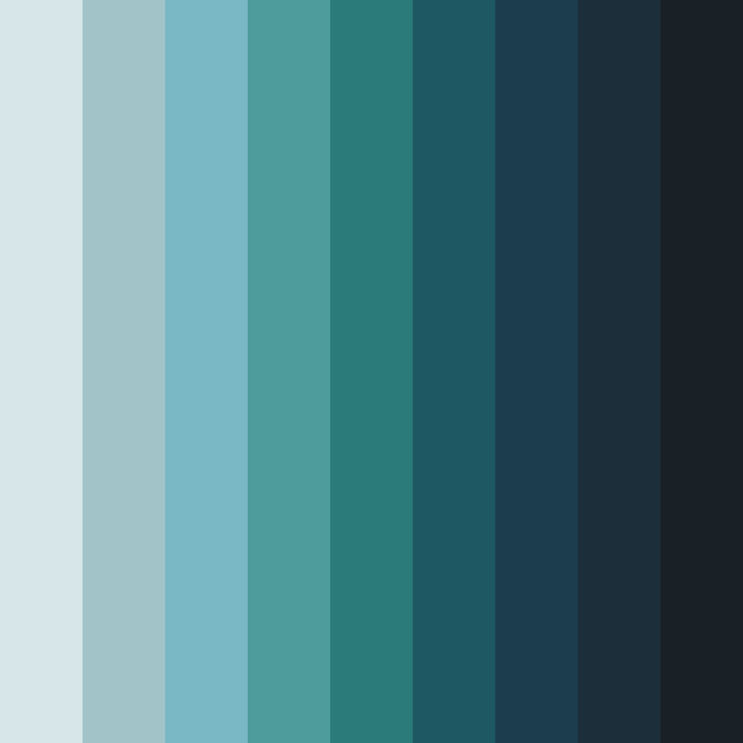 Download celestial depths color palette PNG image (square)