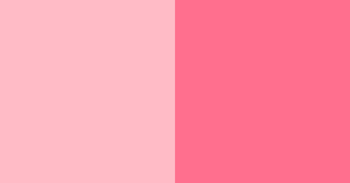 Download blushing romance color palette PNG image (landscape)