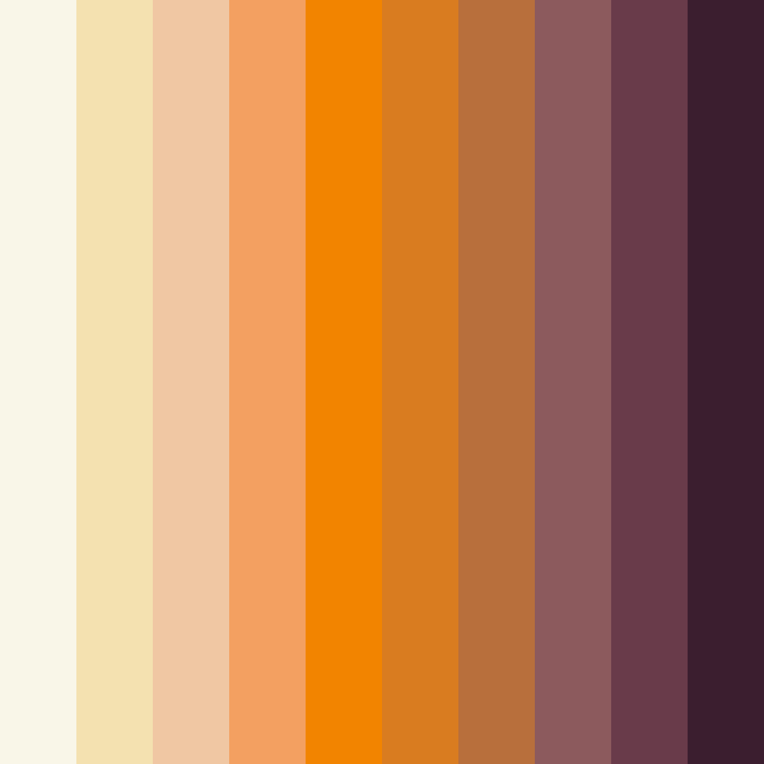 Autumn Ember Glow Color Palette - ColorDrop