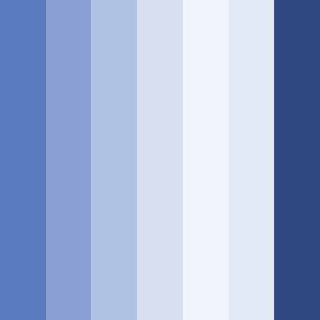Download serene skies color palette PNG image (square)