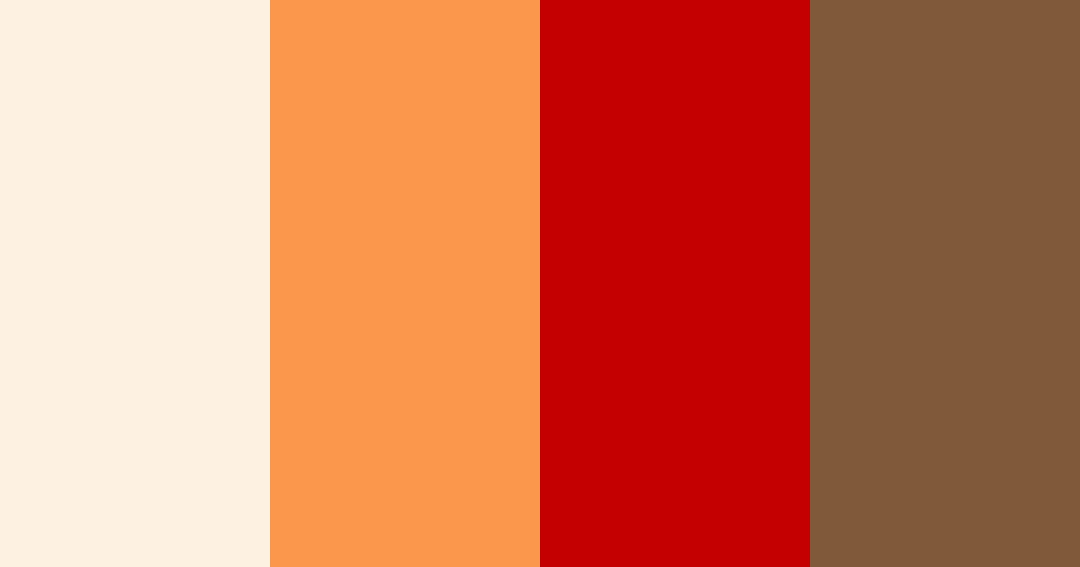 Download crimson sunset color palette PNG image (landscape)